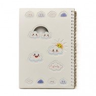 Lined Notebook Hollow Cover 60 Sheets A5 Simba Clouds Lined Notebook Hollow Cover 60 Sheets A5 Simba Clouds