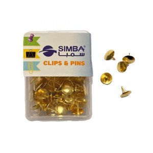 Round Push Pins SIMBA Golden