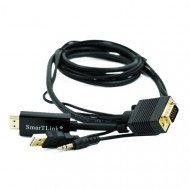 كيبل محول من VGA الى HDMI سمارت لينك 1.5 متر