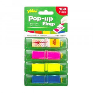 Divider Pop-up Flag Sticky, 12x45 mm, 4 Colors