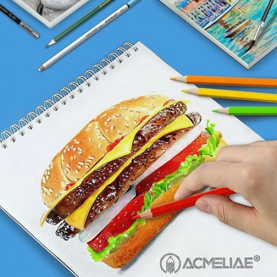 كراسة رسم للالوان الزيتية A3 بسلك 30 ورقة 160 جرام ACMELIAE