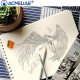 كراسة رسم لاقلام الرصاص و الفحم A5 بسلك 30 ورقة 150جرام ACMELIAE