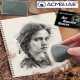 مساحة طرية لدعك الوان الفحم اكميليا