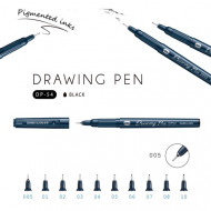 طقم اقلام رسم DP45 سمباليون 6 مقاسات