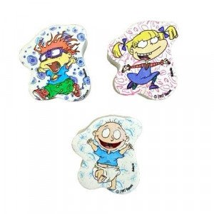 Rugrats Character Eraser 3pcs