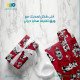 ورق تغليف هدايا ديزني 2م × 70سم ميكي وميني احمر