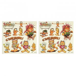 Garfield Kids Stickers 2 Pieces Shape 1