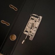 ملف افرنجي بلاستك A4 سمبا حلقتين عرض 5سم اسود
