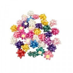 A collection of Small, Colorful Roses in A box for Gift Decoration