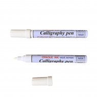 قلم خط يوكن 1.0-5.0 ملم مشطوف مائل GS-106C ابيض