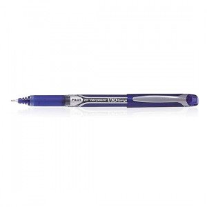Pilot V10 Grip Hi-Tecpoint Blue 1mm Liquid Ink Pen