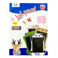 سبورة LCD اطفال 7.5 انش اطار اشكال حيوانات مع قلم عدة اشكال