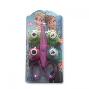 Punch Frozen Set 4 Pieces Small With Scissors