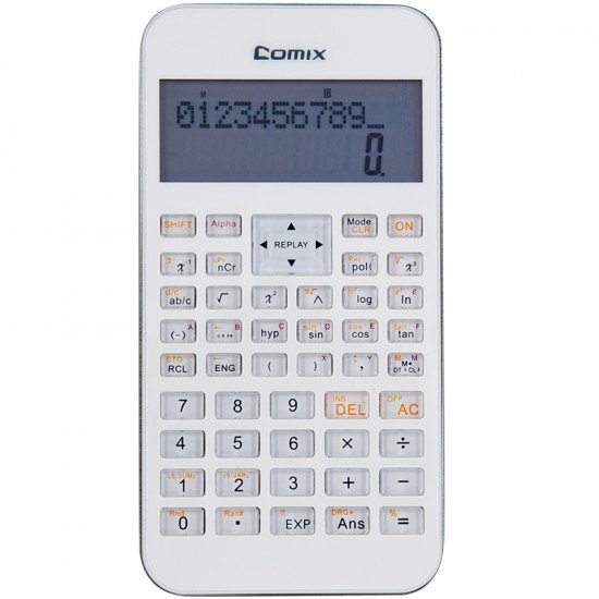 الة حاسبه علميه للطلاب مكونة من ٢+١٠ رقماً كوميكس C-5S