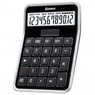 الة حاسبه مكتبيه اسود مكونه من ١٢ رقماً كوميكس C-8s