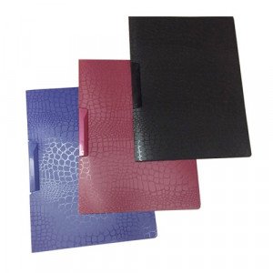 Document Cover A4 with 2 Clip Plastic Assorted Colors