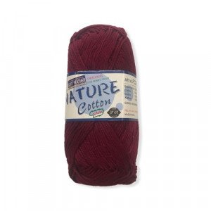 Cotton Thread Burgundy 870 NATURE Cotton