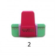 خرامة طرفية شكل زخارف مستطيلة بقاعدة 45 × 14ملم