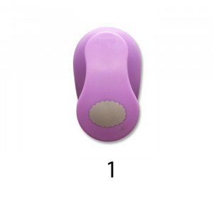 Punch with several flower shapes 2 inch