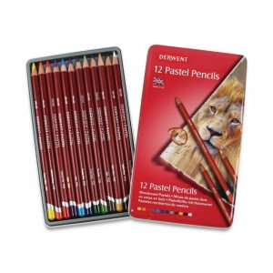  Pastel Pencil Color DERWEN 12 Colors