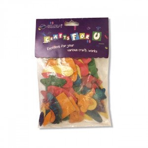 Wooden Geometric Shapes, Several Colors SIMBA