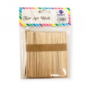 Wooden Ice Cream Sticks 114 mm Thin SIMBA