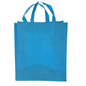 Large Canvas Bag Wavy Plain Several Colors