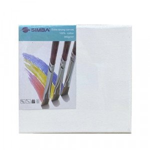 لوحة رسم كانفس مربع 100×100 سم ابيض