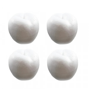 Foam Anthropomorphic an Apple 8 cm 4 Pcs