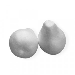 Foam Pear 8 cm 2 Pcs