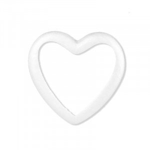 Foam Heart Discharger 14 cm