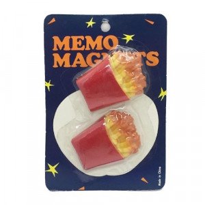 Magnet Set 2 Pieces Potatos Shape