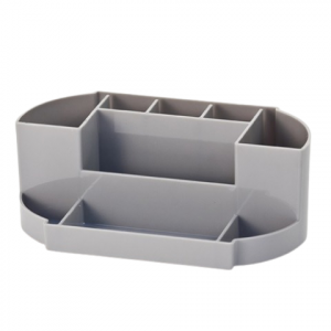 Executive Desk Organiser Grey METRO 9 Compartments