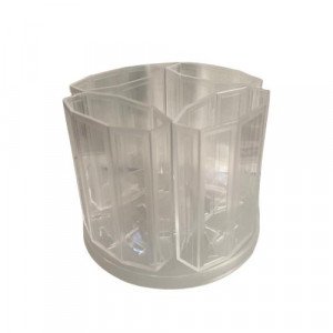 4Ways Adjustable Pen &amp; Pencil Caddy Acrylic Transparent METRO 