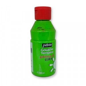 Gouache Tempera Colors PEBEO Fluorescent Green 250 ml