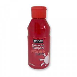 Gouache Tempera Colors PEBEO Primary Red 250 ml