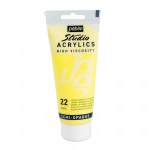 Studio Acrylics Fine Acrylic 100 ml Lemon Yellow