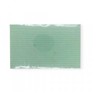 Record Cards 8x5 inch 100 Sheet Green Ruled