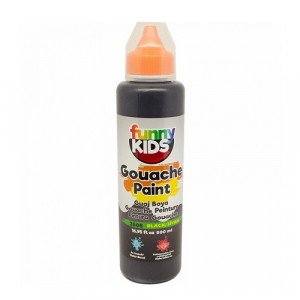 Gouache Colors  Rich Black 500 ml