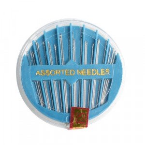 Round Box Assorted Sewing Needles