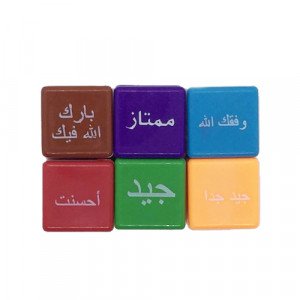 Stamp 6 Pieces 6 Color With Ink
