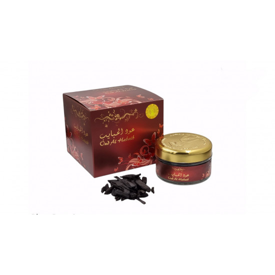 بخور عود الحبايب من - مبخرة الخليج  - 40 غرام