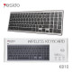 كيبورد YESIDO KB10 لاسلكي