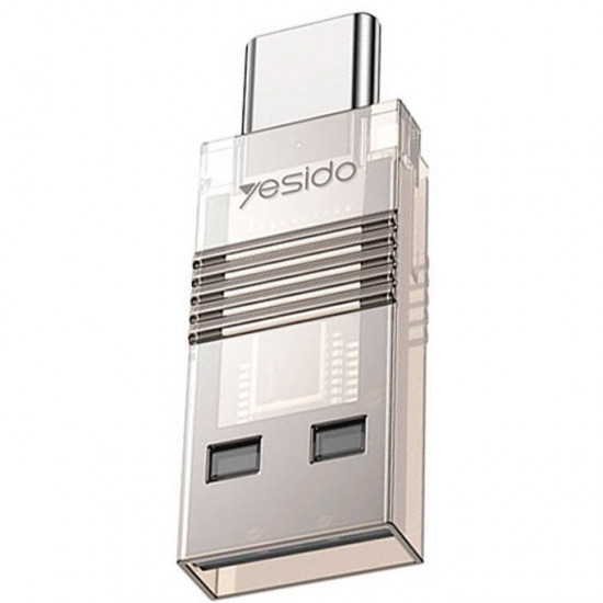 CARD READER - قارئ ذاكرة USB و Type-cمن yesido-GS21