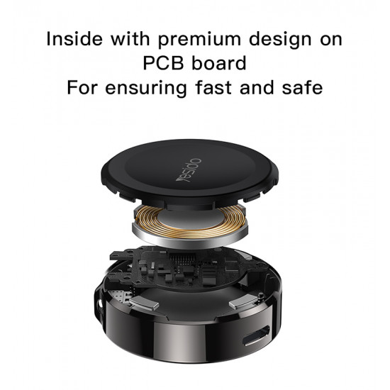 شاحن مغناطيسي لاسلكي لسلسلة ساعات آبل Yesido DS18