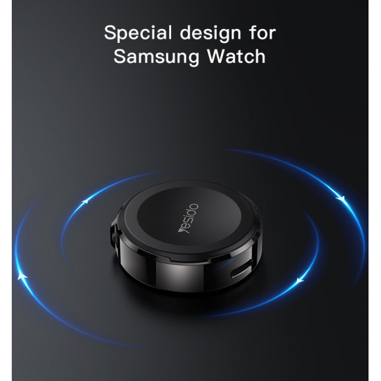 شاحن مغناطيسي لاسلكي لسلسلة ساعات آبل Yesido DS18