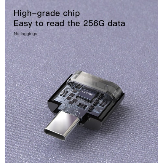 CARD READER - قارئ ذاكرة Type-cمن yesido-GS19