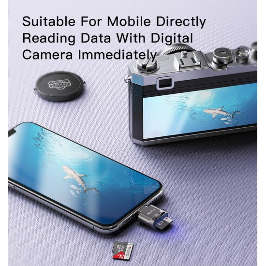 قارئ بطاقات Yesido Lightning Interface  TF - GS18