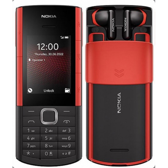 جوال نوكيا اكسبرس اوديو 5710 من نوكيا مصمم بسماعات اذن لاسلكية مدمجة، اتصال 4G جوال نوكيا اكسبرس اوديو 5710 من نوكيا مصمم بسماعات اذن لاسلكية مدمجة، اتصال 4G