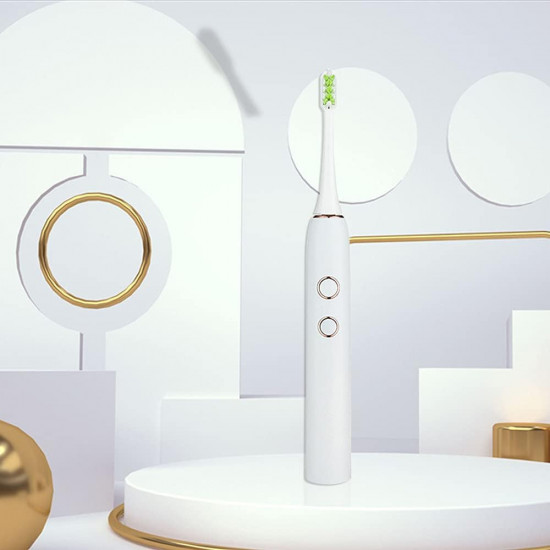 فرشلة أسنان كهربائية بتقنية الاهتزازات الصوتية